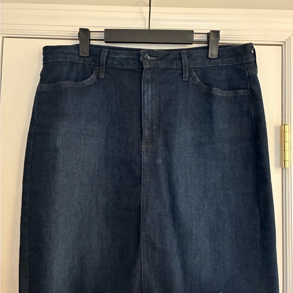 Just Black Indigo Denim Skirt